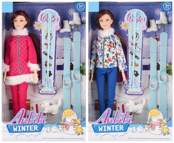 29 cm doll, AKC 20x33x6, Winter, MC WB 36/72