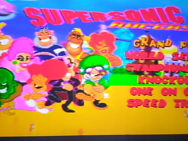 SUPERSONIC RACERS PSX 3XA game – READ THE DESCRIPTION!