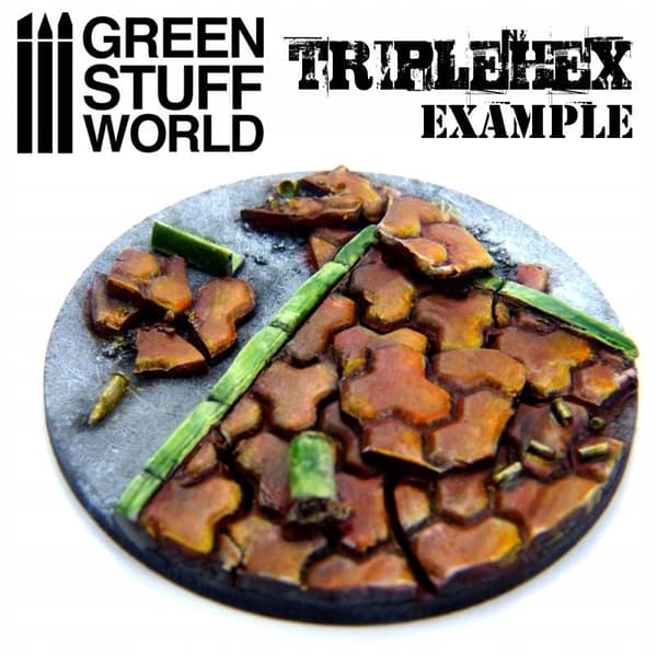 GSW 1161 ROLLING PIN - TripleHex (dough rolling pin)