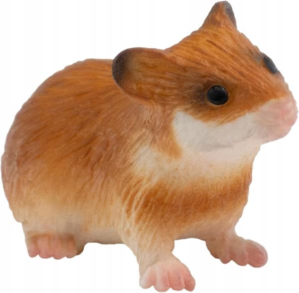 Bullyland Animal World hamster figurine, 5 cm, PVC, hand-painted