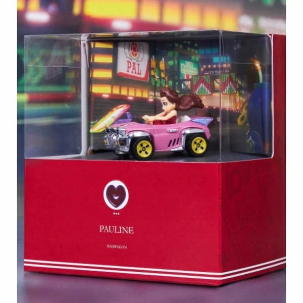 Mattel Creations Hot Wheels Mario Kart PAULINE