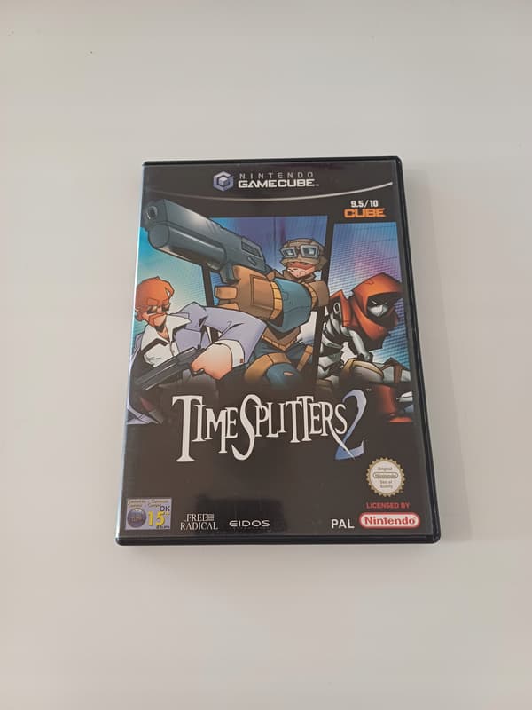 TimeSplitters 2 for Nintendo GameCube (boxed)