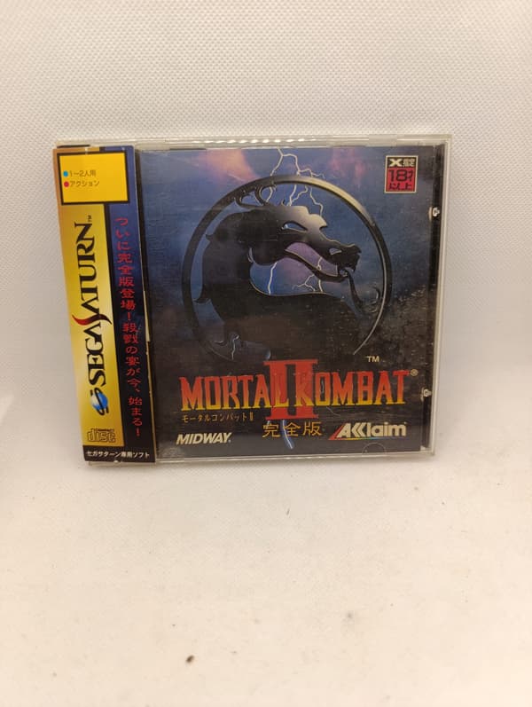 Sega Saturn Mortal Kombat 2 NTSC-J