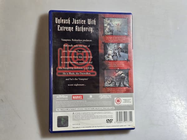 BLADE II PS2 GAME