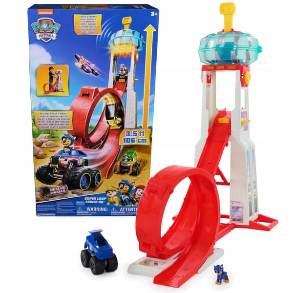 SPIN MASTER PAW PATROL PSI PATROL HEADQUARTERS CONTROL TOWER CHASE