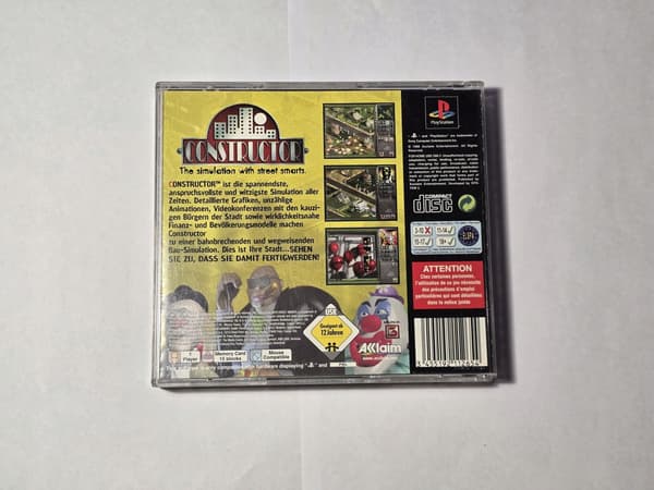 CONSTRUCTOR PS1 GAME