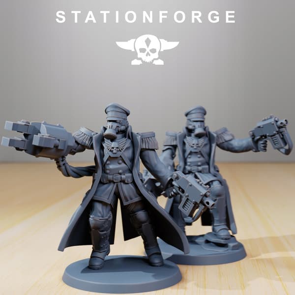 GrimGuard – Officer – Station Forge – 3D-utskrift