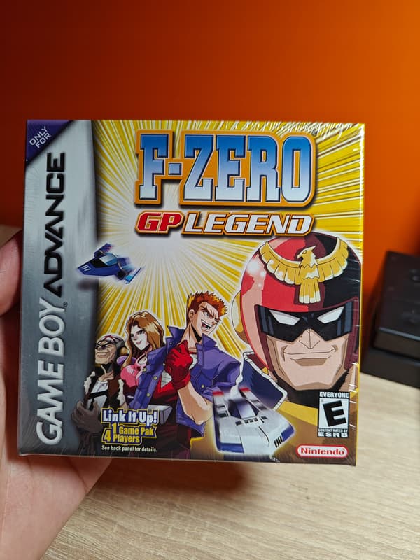 GBA Game Boy Advance F-Zero GP Legend – New, in its original packaging