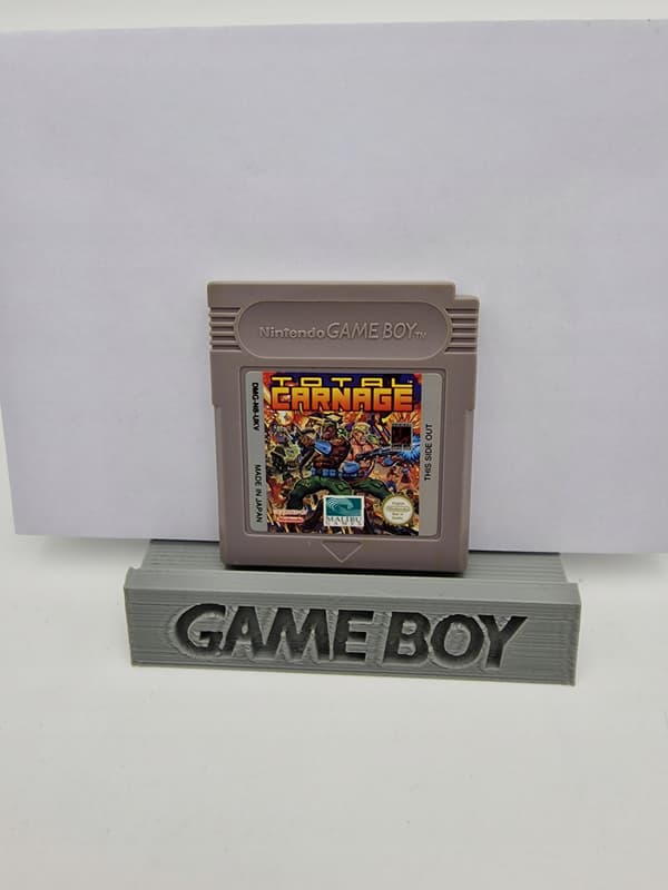 GAME BOY TOTAL CARNAGE ORIGINAL