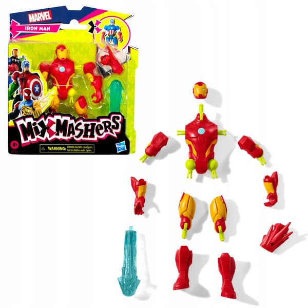 HASBRO - Avengers Mixmashers Iron Man: Action Figure