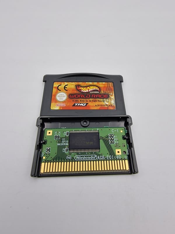GAME BOY ADVANCE HOT WHEELS WORLD RACE – ORIGINAL