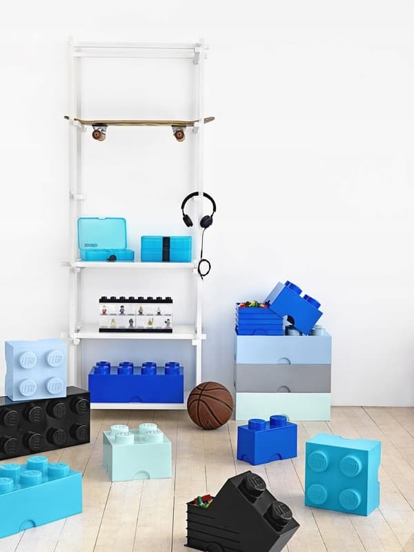 LEGO Brick Container 8, blue, 4006