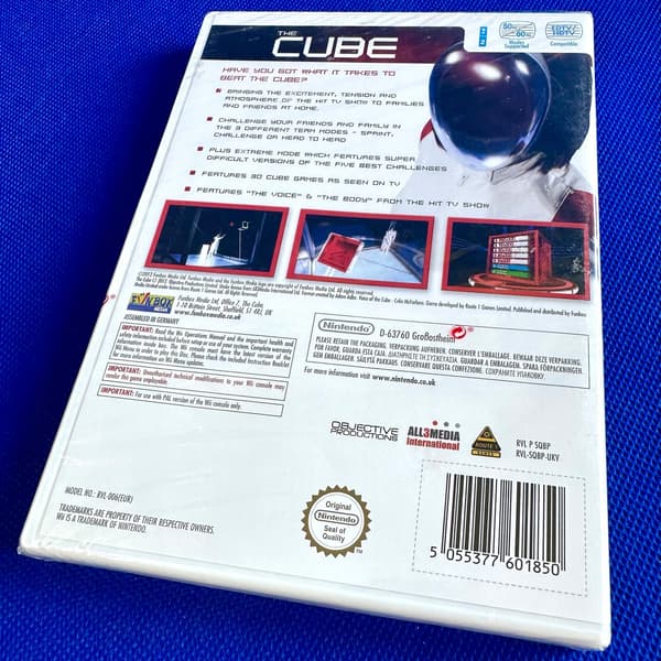 WII THE CUBE Nintendo Wii boxed set