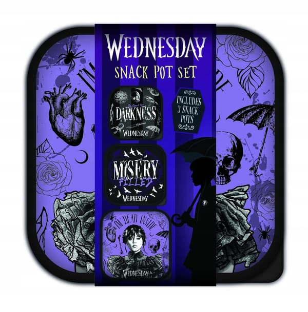 Set of snack boxes, Wednesday