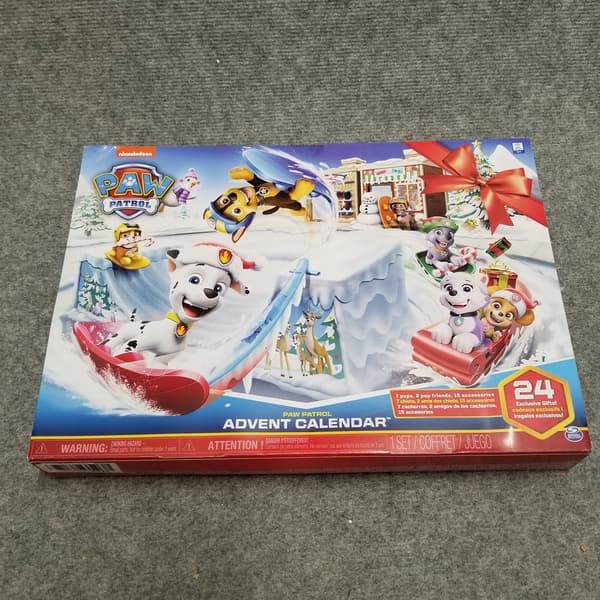Spin Master Paw Patrol Advent Calendar, 24 pieces