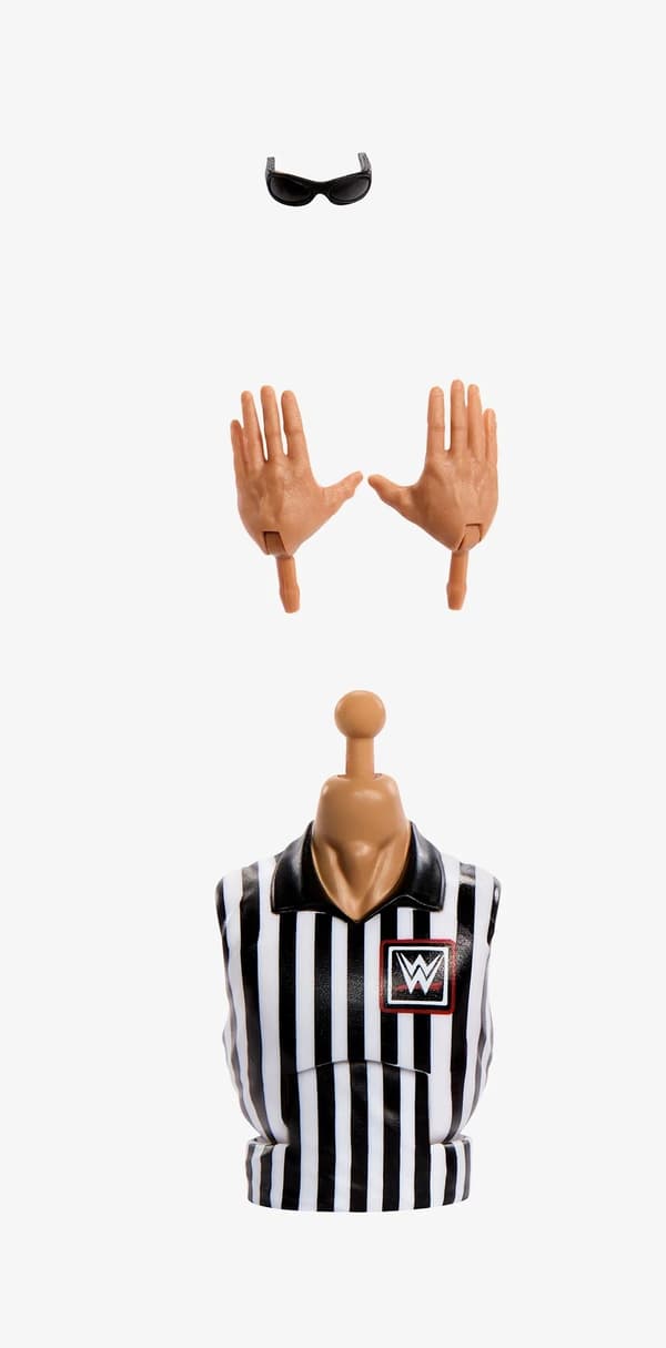 Mattel WWE Elite SummerSlam X-Pac figurine with referee accessories