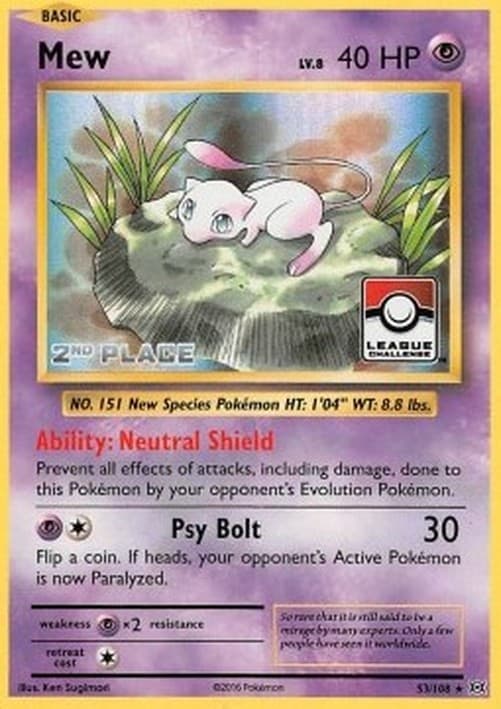 Pokemon TCG Mew