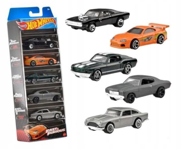 Hot Wheels Fast & Furious 5-pack HND08