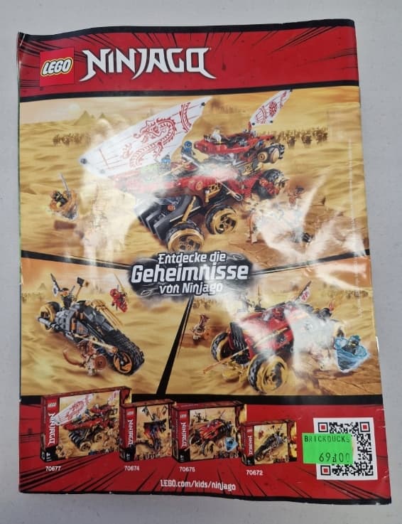LEGO 891958 Ninjago JAY with a magazine