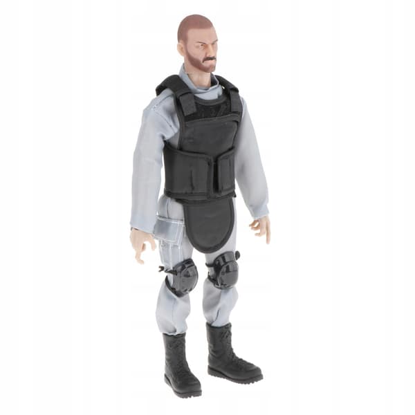 12 Action Figures Play Set, 1:6 Scale Model Soldiers Action Figure, Grey