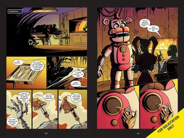 FNaF 3: The Fourth Closet Comic Book – Hardcover
