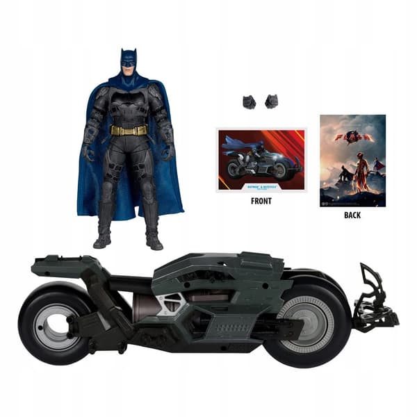 Batman on the Batcycle from the DC Multiverse Collection – Limited Edition Figure Set