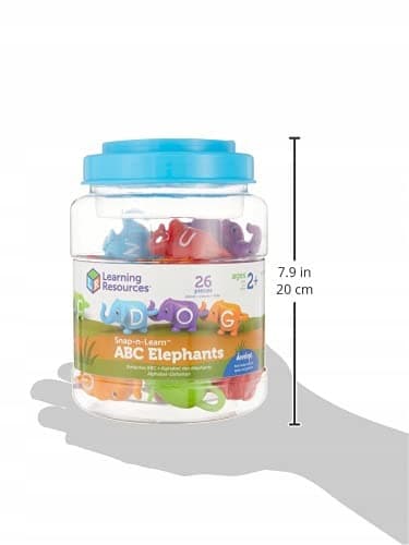 Learning Resources Snap-n-Learn ABC Elephants