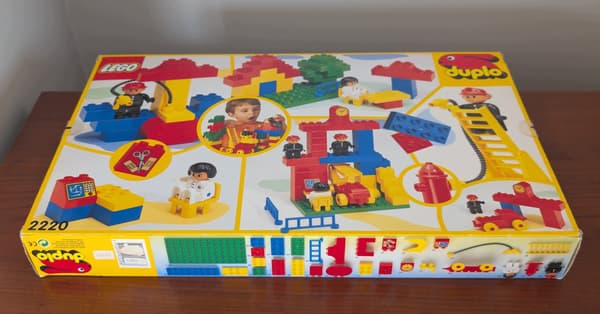 Lego 2220 Duplo Fire Brigade Set – New, One-of-a-Kind