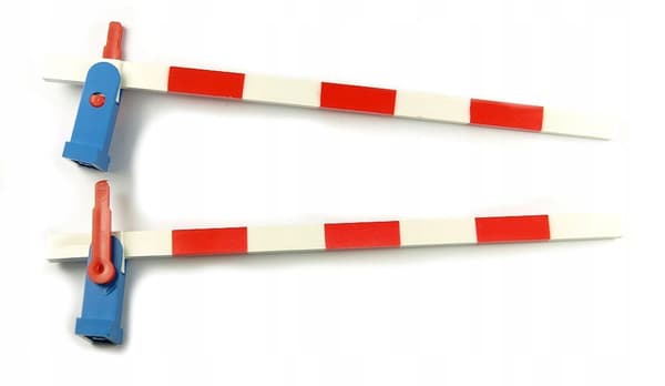Railway Barrier for Trains, 2-pack. LEGO City Train 815c01 815c02