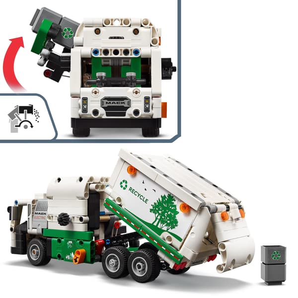 LEGO Technic 42167 Mack LR Electric Refuse Collection Lorry