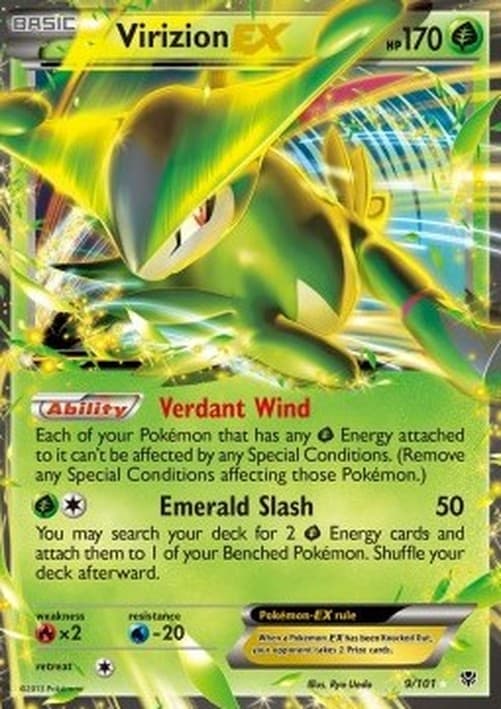 Pokemon Virizion EX