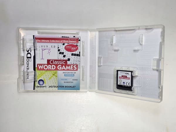 CLASSIC WORD GAMES FOR THE NINTENDO DS