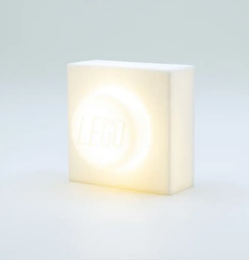 LEGO Small Silicone Night Light Brick, White, 1x1, LP50