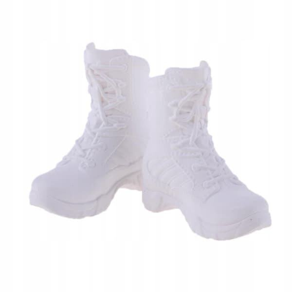 1/6 Scale Policewoman's Boots for 12\ White