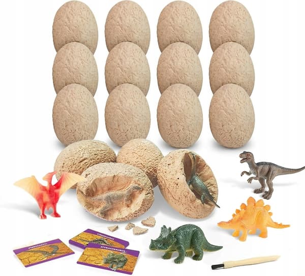 Dinosaur Mine: Archaeological Dig Set with 12 Large Eggs