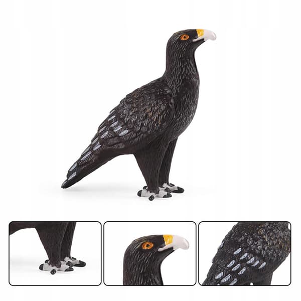 Animal eagle model; Preschool educational eagle figurine; Action figure