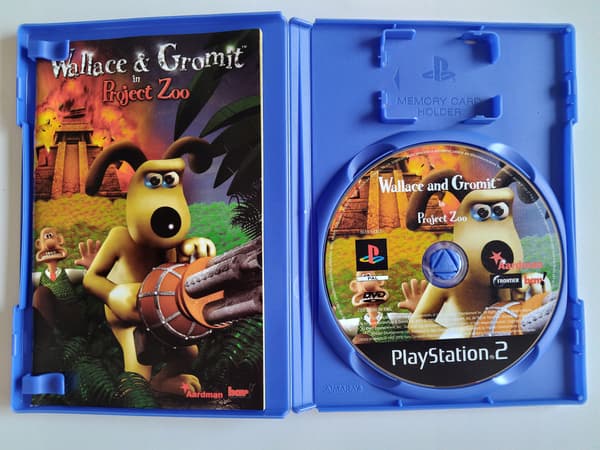 WALLACE & GROMIT IN PROJECT ZOO PS2 3xA