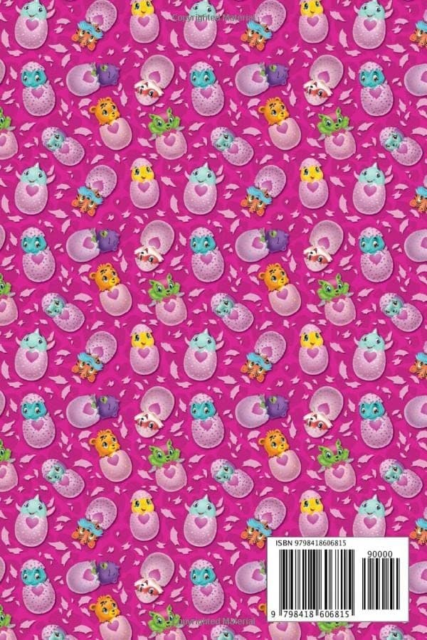 Hatchimals Notebook: Lined Pages, Small Size, 6x9 inches / 110 pages