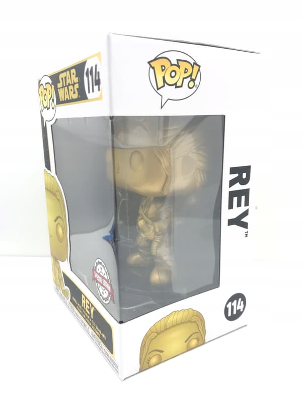 FUNKO POP! STAR WARS REY GOLD METALLIC SE [FIGURINE]