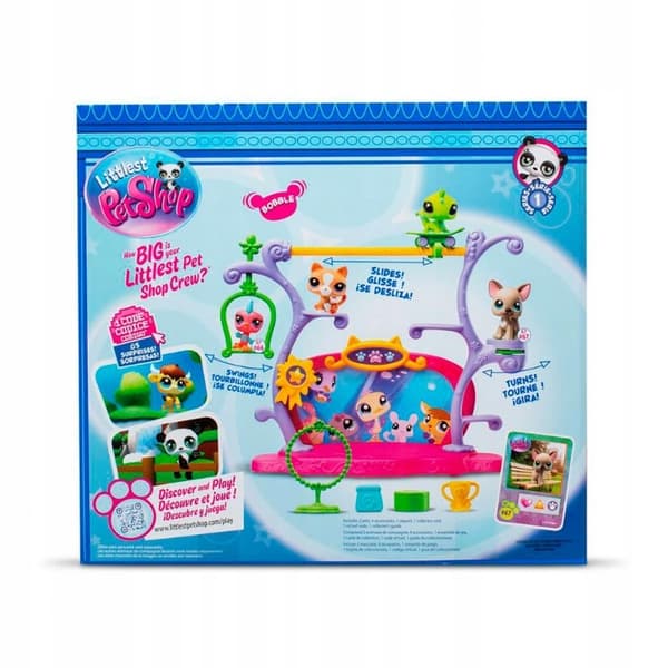 LITTLEST PET SHOP: PETS HAVE TALENT PLAY SET – SCENE 2 FIGURES