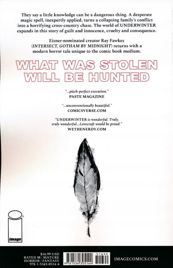Underwinter: A Field of Feathers