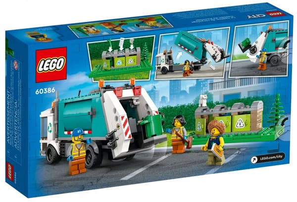 LEGO City 60386 Recycling Lorry