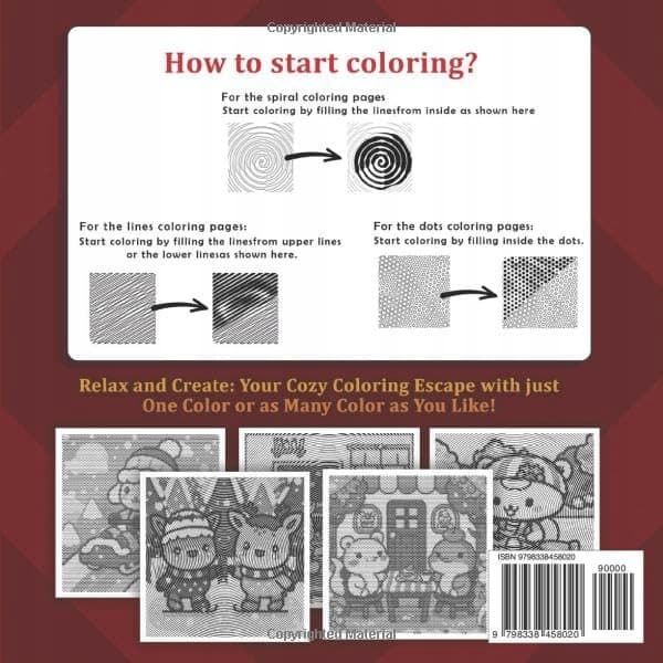 Ann, Lily Spiroglyphics: One-Colour Dots, Lines, Spirals, Cozy Time: One-Colour C