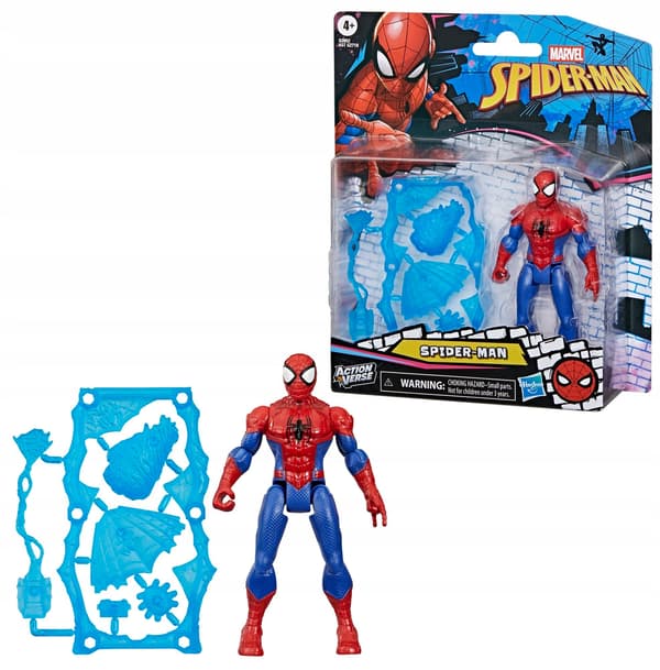HASBRO MARVEL: ACTION VERSE SPIDER-MAN – SPIDER-MAN ACTION FIGURE (G2852)