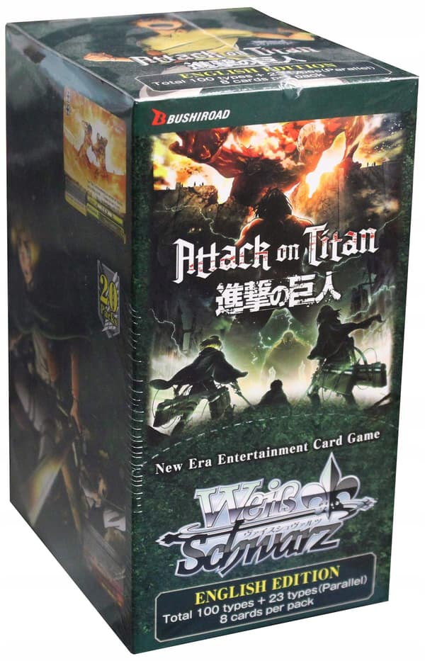 Attack on Titan Weiss Schwarz Cards, 8-pack, vol. 2