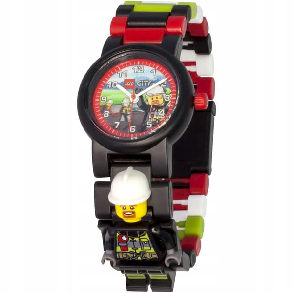 LEGO FIREFIGHTER children’s watch 8021209, adjustable strap, FIRE BRIGADE