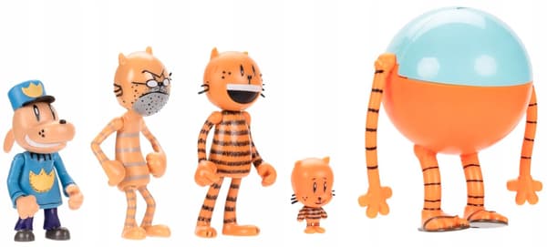 DOG MAN FIGURES SET – 5-PACK, 6.3 CM, JAKKS PACIFIC MULTIPACK