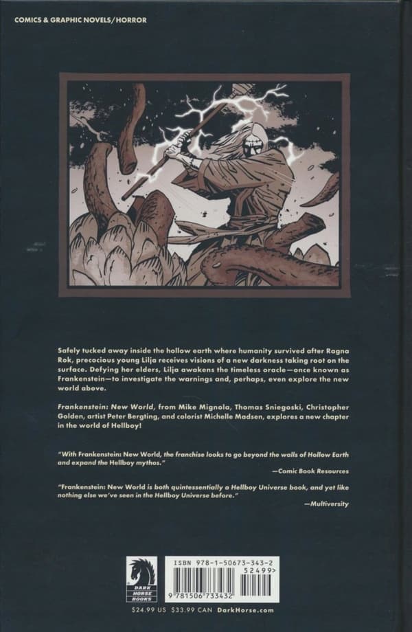 FRANKENSTEIN NEW WORLD HC: A collective work