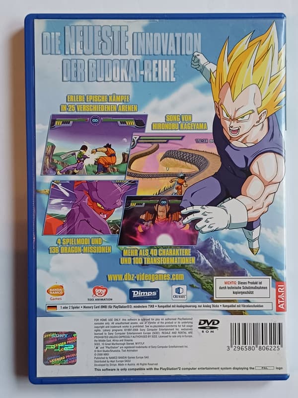 Dragon Ball Z: Infinite World, PS2