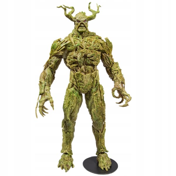 Swamp Thing (Horned variant) figure from the DC Multiverse range